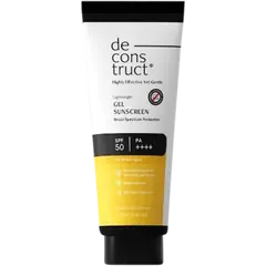 Deconstruct Lightweight Sunscreen Gel SPF 50 Plus PA Plus Plus Plus Plus 50 gm -496316181 - 8908020017195 - Rokomari